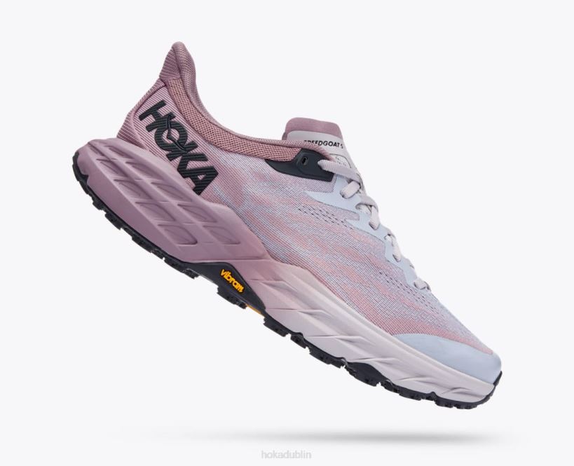 VLP8104 Hoka Women Speedgoat 5 Elderberry/Lilac Marble