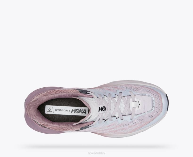 VLP8104 Hoka Women Speedgoat 5 Elderberry/Lilac Marble
