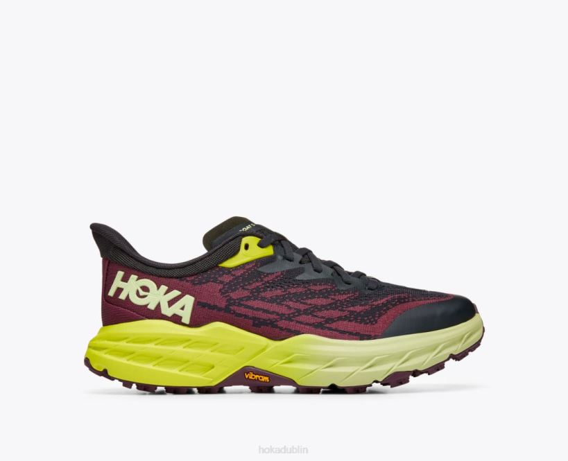 VLP8106 Hoka Women Speedgoat 5 Blue Graphite/Evening Primrose