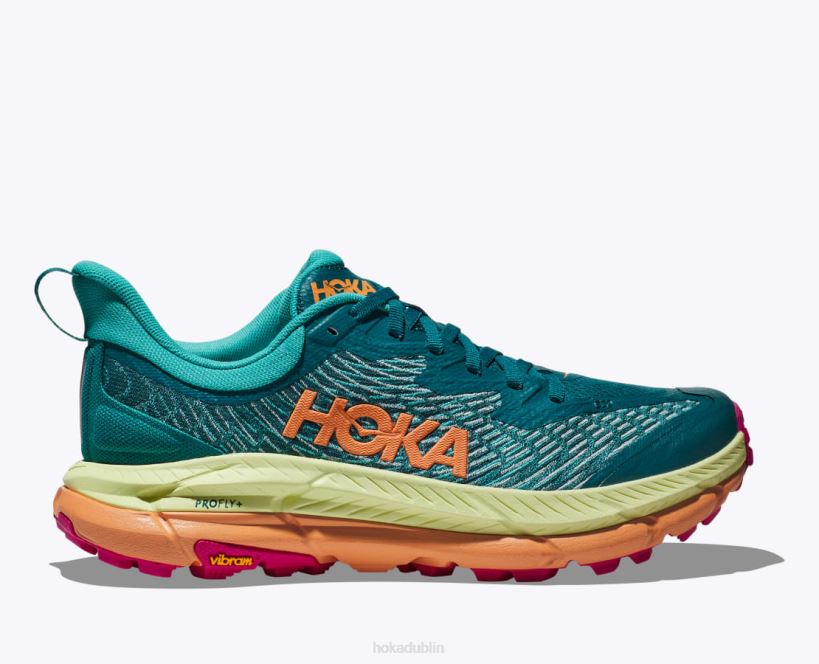 VLP8115 Hoka Women Mafate Speed 4 Deep Teal/Water Garden