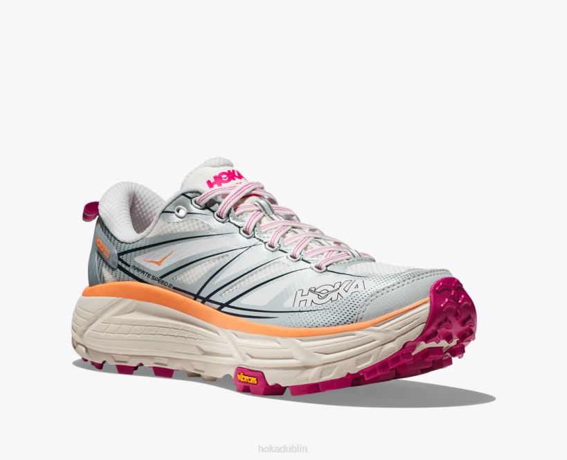 VLP8116 Hoka Women Mafate Speed 2 White/Ice Flow