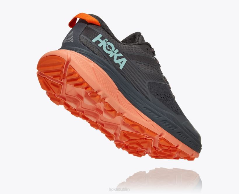 VLP8119 Hoka Women Stinson 6 Castlerock/Cantaloupe