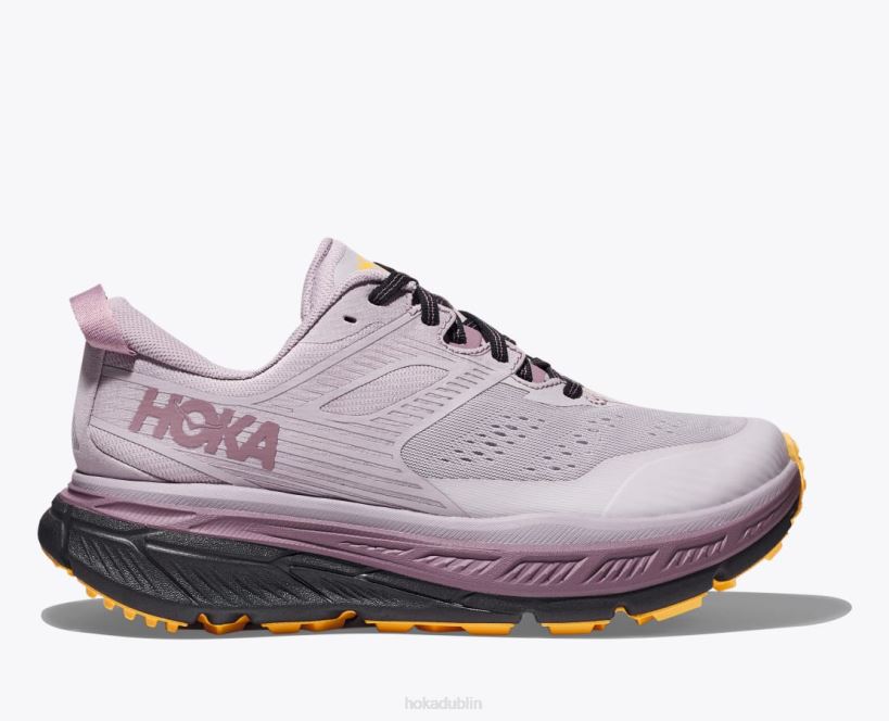 VLP8121 Hoka Women Stinson 6 Moroccan Blue/Saffron