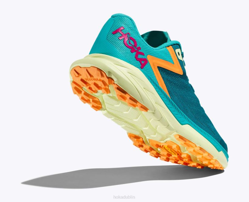 VLP8133 Hoka Women Zinal Deep Lake/Ceramic