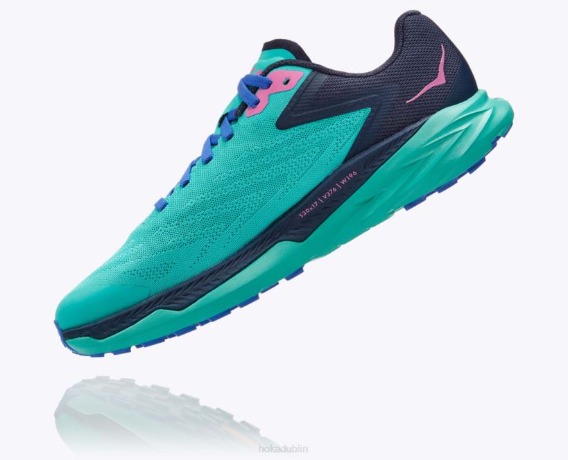VLP8136 Hoka Women Zinal Atlantis/Outer Space