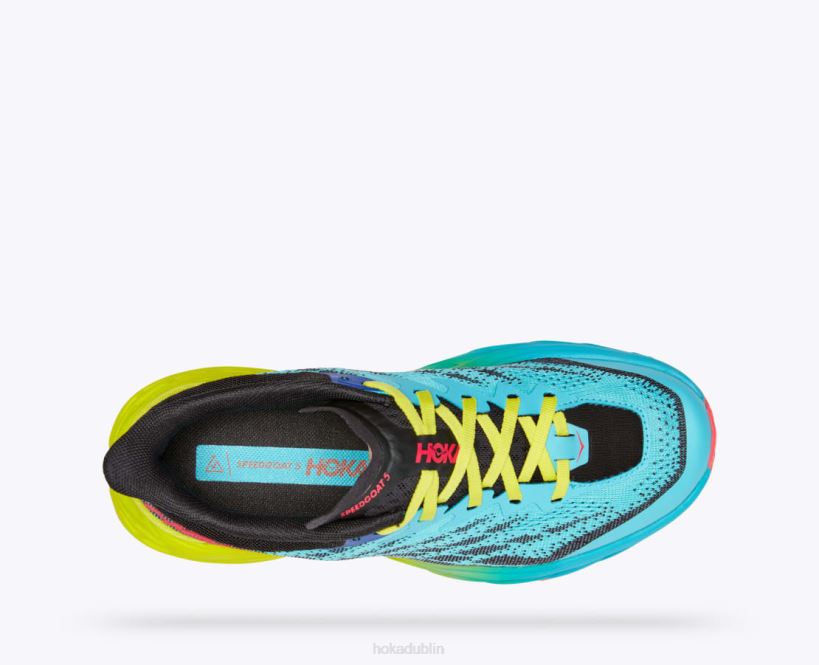 VLP8241 Hoka Women Speedgoat 5 Scuba Blue/Black